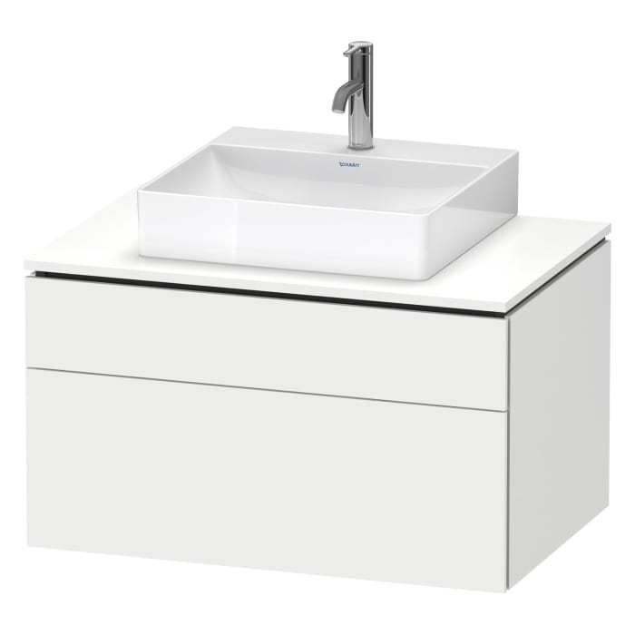 Duravit L-Cube Konsolenwaschtischunterbau mit 2 Auszügen, 82 x 55 cm