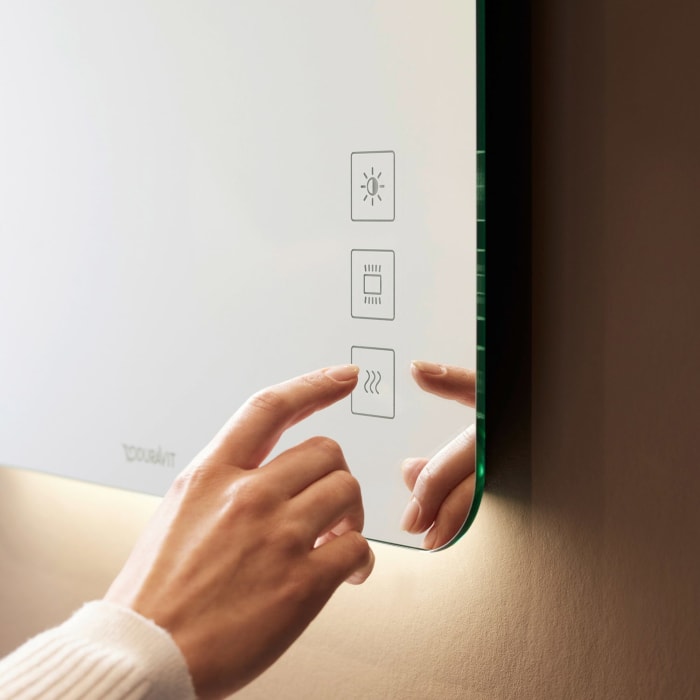 Duravit Luv Spiegel mit LED-Beleuchtung 160 x 120 cm, 