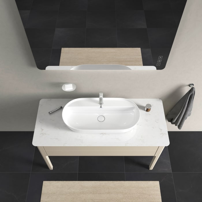 Duravit Luv Waschtischunterbau für Konsole stehend 133,8 x 74,3 cm