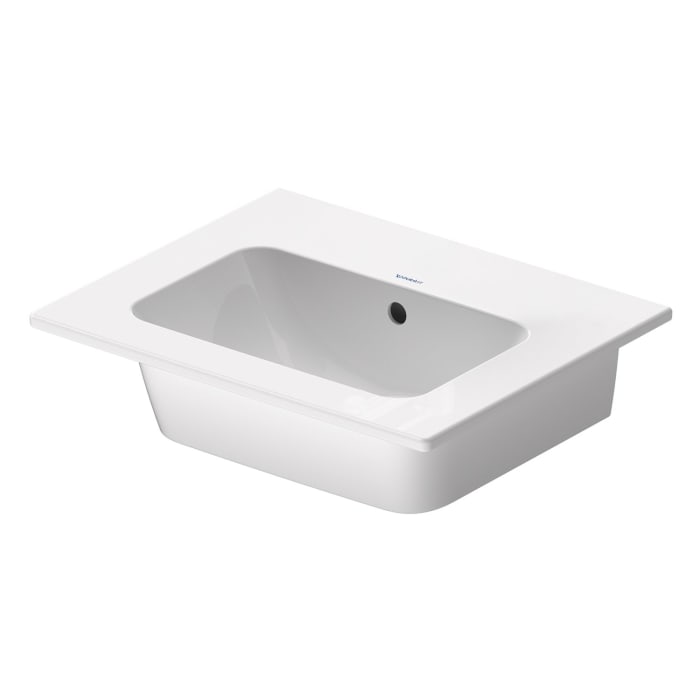 Duravit ME by Starck Waschtisch 53 x 43 cm, mit Überlauf, ohne Hahnloch