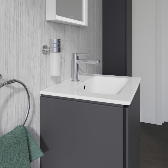 Duravit ME by Starck Waschtisch 53 x 43 cm, mit Überlauf, ohne Hahnloch