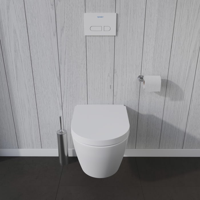 Duravit ME by Starck Wand-WC HygieneFlush 54 cm verd. Befestigung