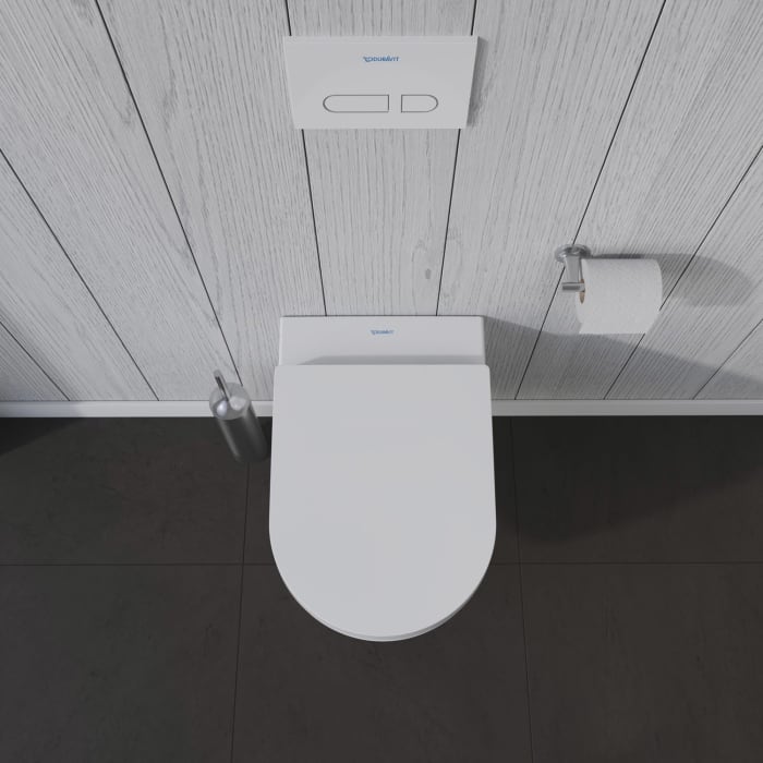 Duravit ME by Starck Wand-WC HygieneFlush 54 cm verd. Befestigung