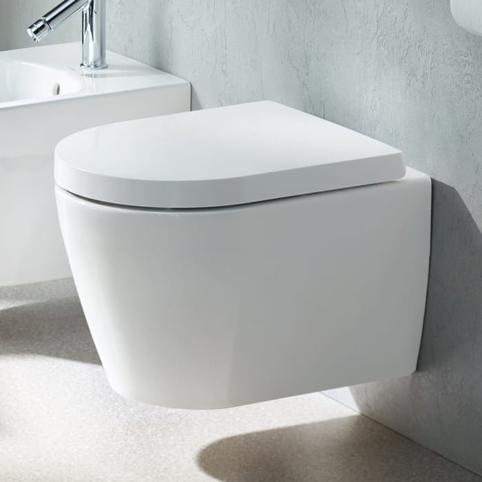 Duravit ME by Starck Wand-WC Compact Rimless Set