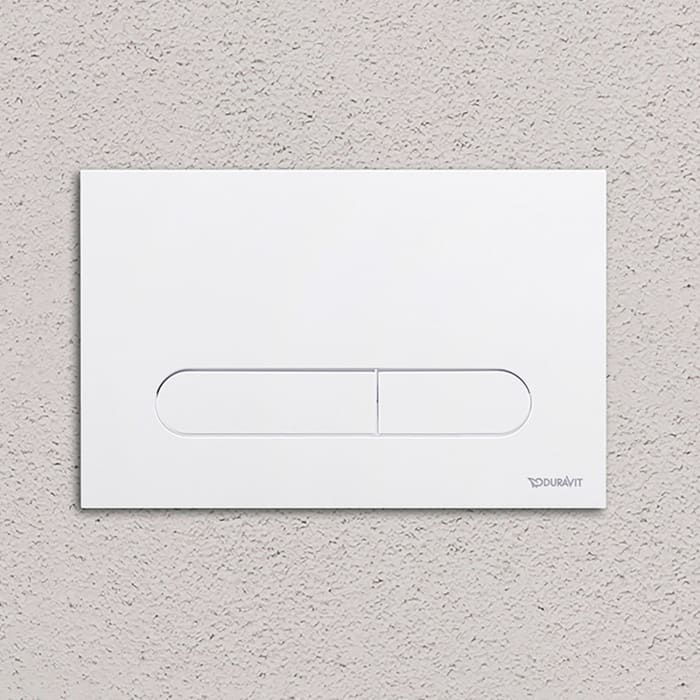 Duravit ME by Starck Wand-WC Rimless Komplett-Set
