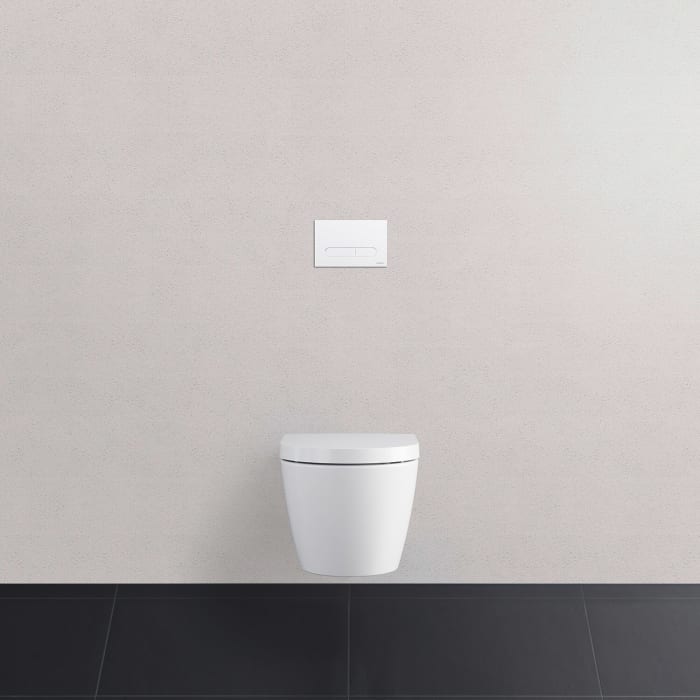 Duravit ME by Starck Wand-WC Rimless Komplett-Set
