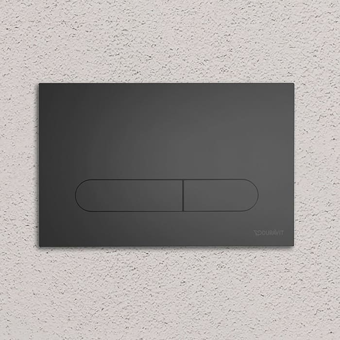 Duravit ME by Starck Wand-WC Rimless Komplett-Set