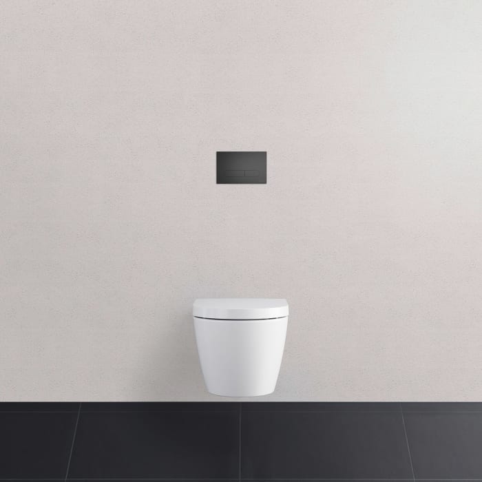 Duravit ME by Starck Wand-WC Rimless Komplett-Set