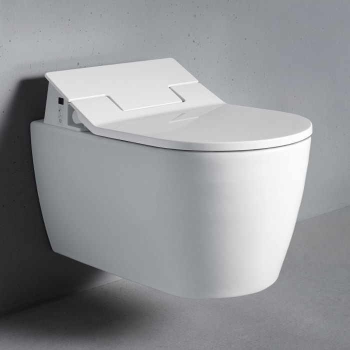 Duravit ME by Starck Wand-WC Rimless mit HygieneFlush für SensoWash