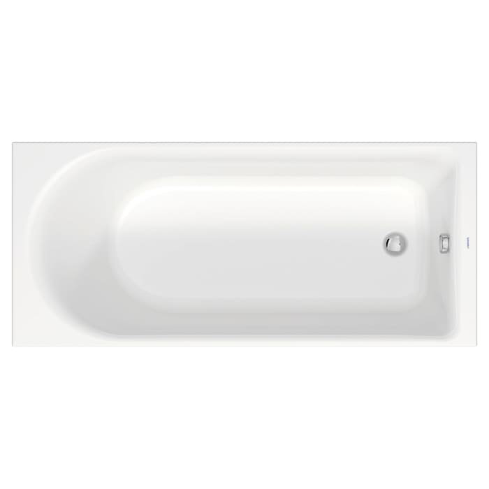 Duravit D-Neo Rechteck-Badewanne 170 x 75 cm, Einbauversion