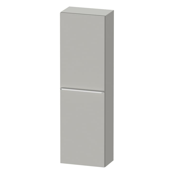 Duravit D-Neo Halbhochschrank 40 x 132 cm, 1 Tür Anschlag links, Griff chrom
