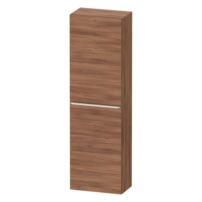 Duravit D-Neo Halbhochschrank 40 x 132 cm, 1 Tür Anschlag links, Griff chrom