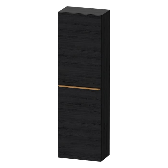 Duravit D-Neo Halbhochschrank 40 x 132 cm, 1 Tür Anschlag rechts, Griff bronze gebürstet