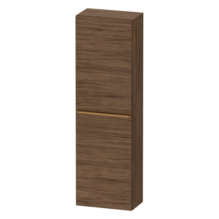 Duravit D-Neo Halbhochschrank 40 x 132 cm, 1 Tür Anschlag rechts, Griff bronze gebürstet
