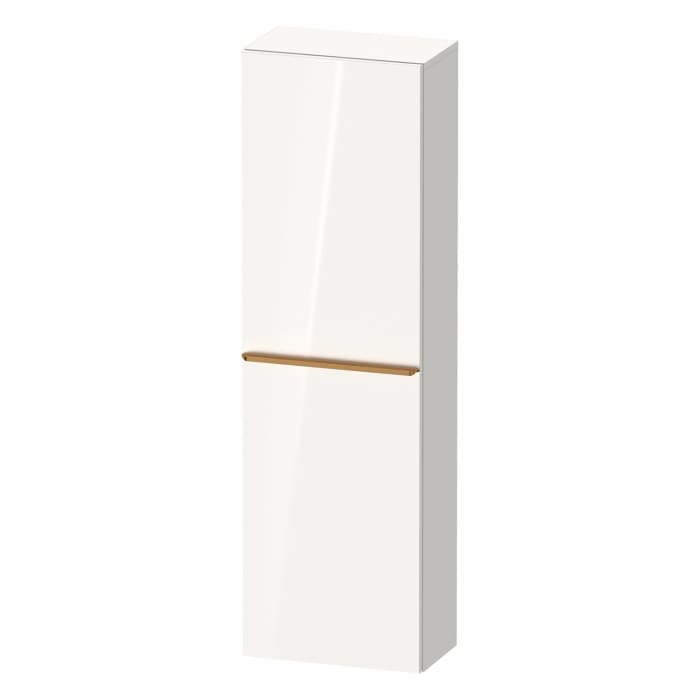 Duravit D-Neo Halbhochschrank 40 x 132 cm, 1 Tür Anschlag rechts, Griff bronze gebürstet