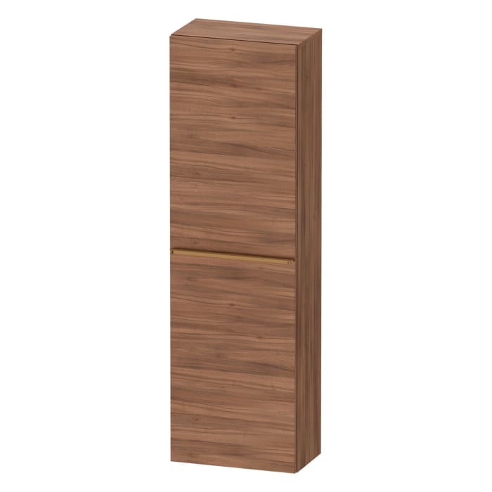 Duravit D-Neo Halbhochschrank 40 x 132 cm, 1 Tür Anschlag rechts, Griff bronze gebürstet