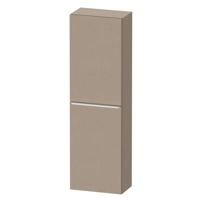 Duravit D-Neo Halbhochschrank 40 x 132 cm, 1 Tür Anschlag rechts, Griff chrom