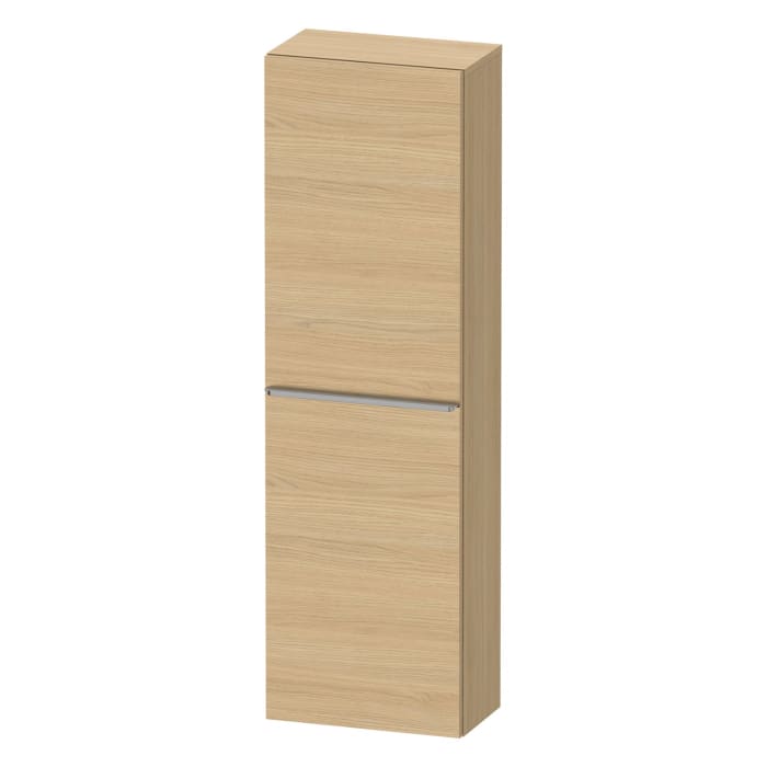 Duravit D-Neo Halbhochschrank 40 x 132 cm, 1 Tür Anschlag rechts, Griff edelstahl gebürstet