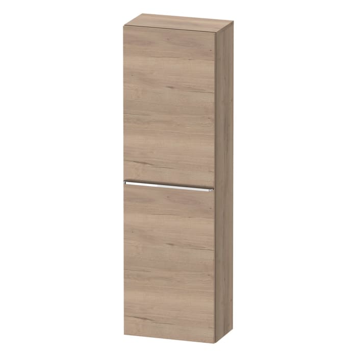 Duravit D-Neo Halbhochschrank 40 x 132 cm, 1 Tür Anschlag rechts, Griff chrom