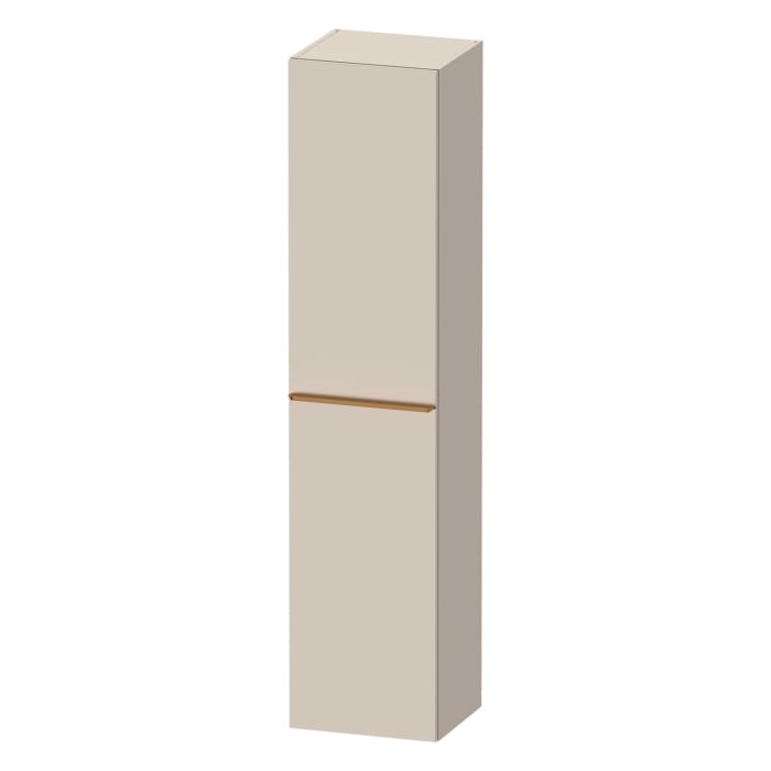 Duravit D-Neo Hochschrank 40 x 176 cm, 1 Tür Anschlag links, Griff bronze gebürstet