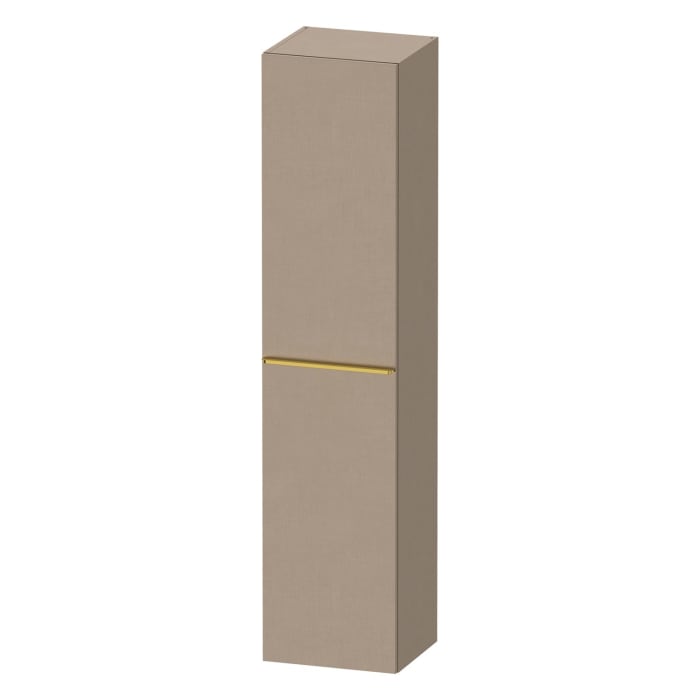 Duravit D-Neo Hochschrank 40 x 176 cm, 1 Tür Anschlag links, Griff gold poliert