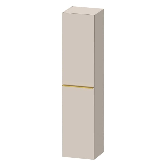 Duravit D-Neo Hochschrank 40 x 176 cm, 1 Tür Anschlag links, Griff gold poliert