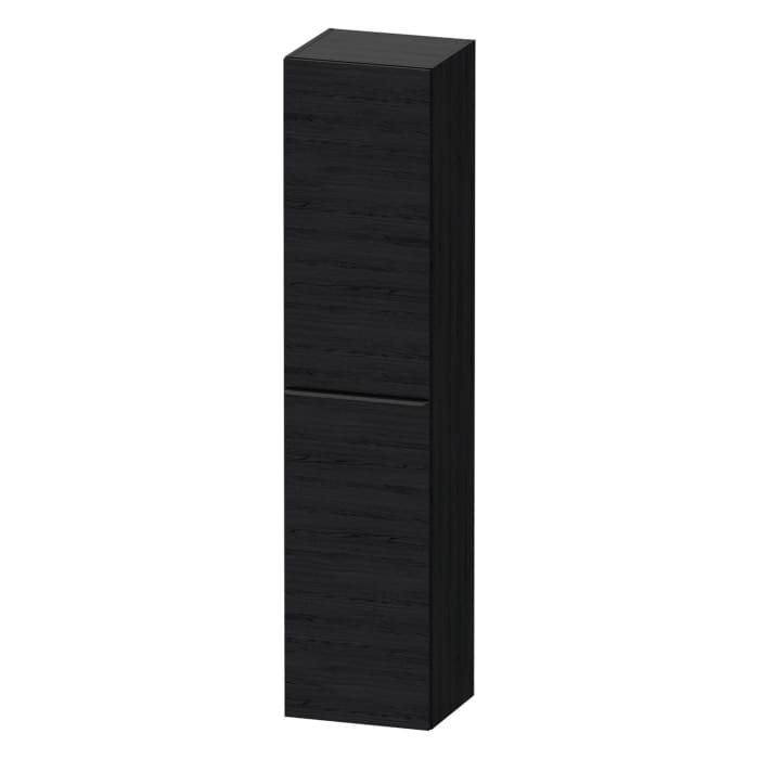 Duravit D-Neo Hochschrank 40 x 176 cm, 1 Tür Anschlag rechts, Griff diamantschwarz