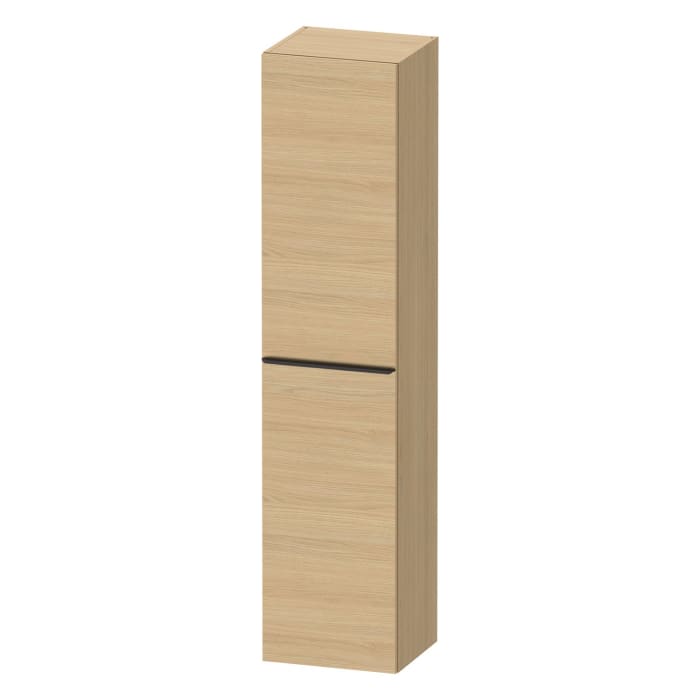 Duravit D-Neo Hochschrank 40 x 176 cm, 1 Tür Anschlag rechts, Griff diamantschwarz