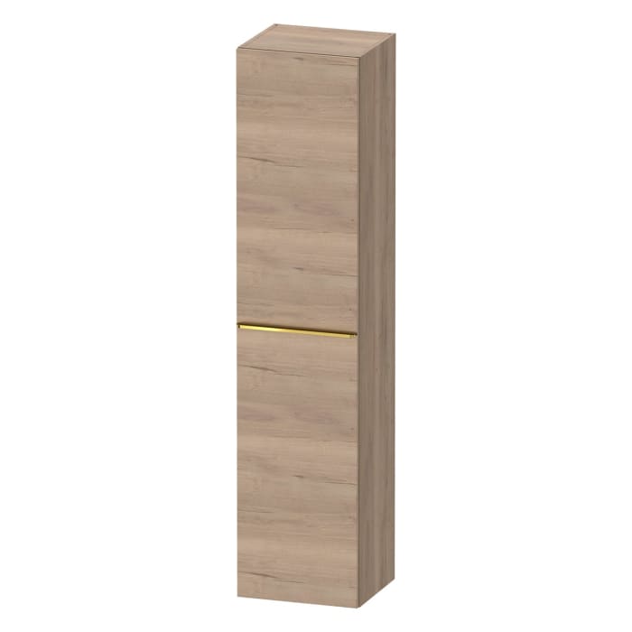 Duravit D-Neo Hochschrank 40 x 176 cm, 1 Tür Anschlag links, Griff gold poliert