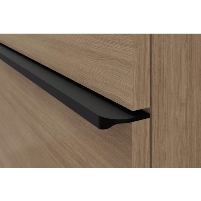 Duravit D-Neo Hochschrank 40 x 176 cm, 1 Tür Anschlag links, Griff diamantschwarz