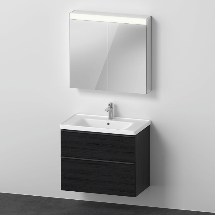 Duravit D-Neo Möbelset mit Spiegelschrank 80 cm