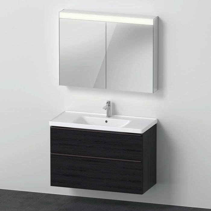 Duravit D-Neo Möbelset mit Spiegelschrank 100,5 cm