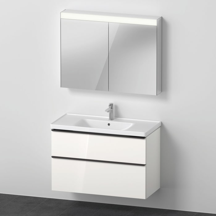 Duravit D-Neo Möbelset mit Spiegelschrank 100,5 cm