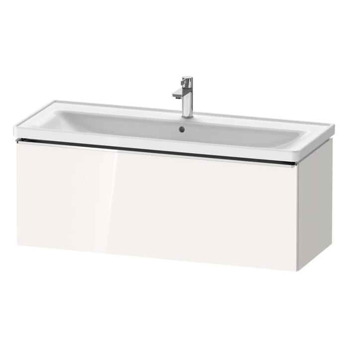 Duravit D-Neo Waschtischunterbau 118,4 x 44 cm, 1 Auszug, Griff chrom