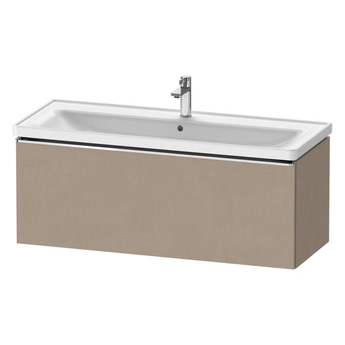 Duravit D-Neo Waschtischunterbau 118,4 x 44 cm, 1 Auszug, Griff chrom