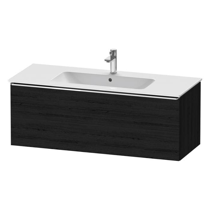 Duravit D-Neo Waschtischunterbau 121 x 44 cm, 1 Auszug, Griff chrom