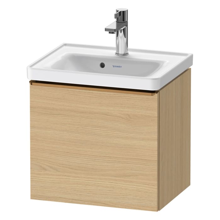 Duravit D-Neo Waschtischunterbau 48,4 x 44 cm, 1 Auszug, Griff bronze gebürstet