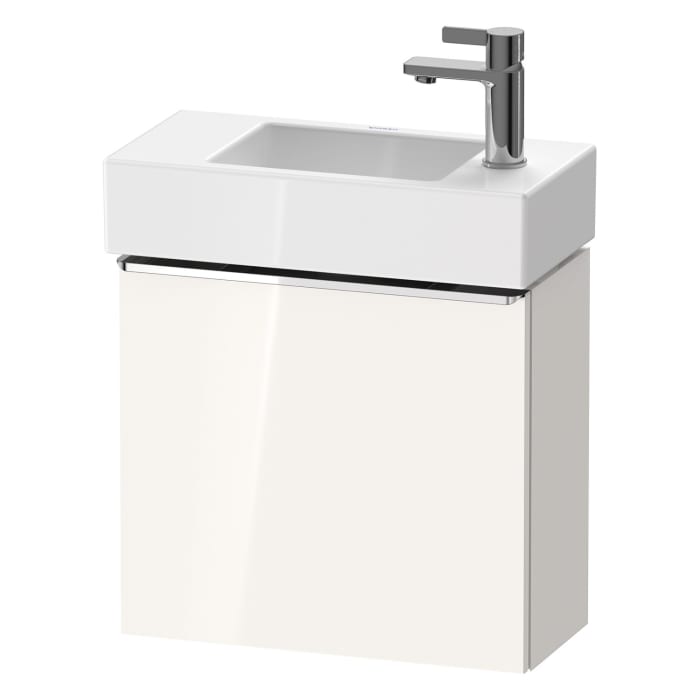 Duravit D-Neo Waschtischunterbau 48,4 x 44 cm, 1 Tür links, Griff chrom