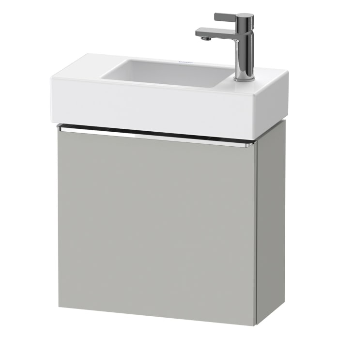 Duravit D-Neo Waschtischunterbau 48,4 x 44 cm, 1 Tür rechts, Griff chrom
