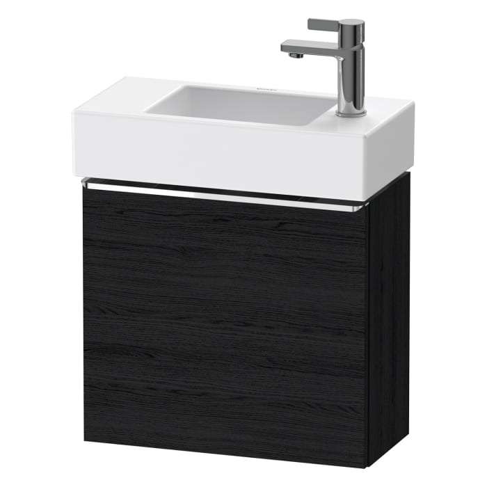 Duravit D-Neo Waschtischunterbau 48,4 x 44 cm, 1 Tür rechts, Griff chrom