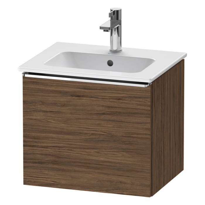 Duravit D-Neo Waschtischunterbau 51 x 44 cm, 1 Auszug, Griff chrom