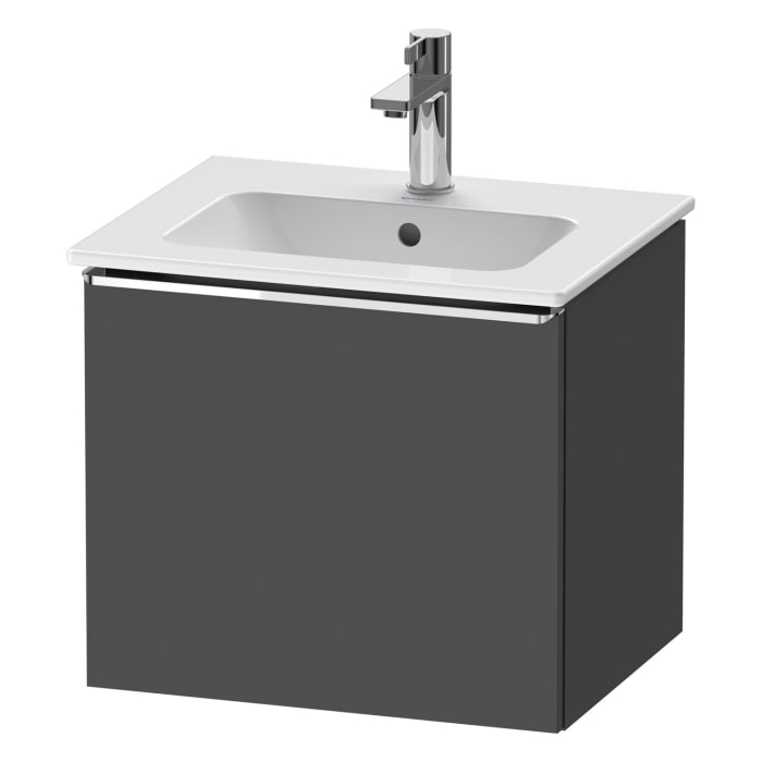 Duravit D-Neo Waschtischunterbau 51 x 44 cm, 1 Auszug, Griff chrom