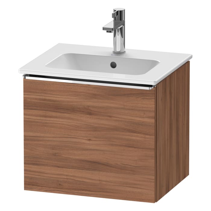 Duravit D-Neo Waschtischunterbau 51 x 44 cm, 1 Auszug, Griff chrom