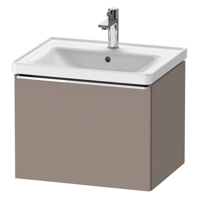 Duravit D-Neo Waschtischunterbau 58,4 x 44 cm, 1 Auszug, Griff chrom