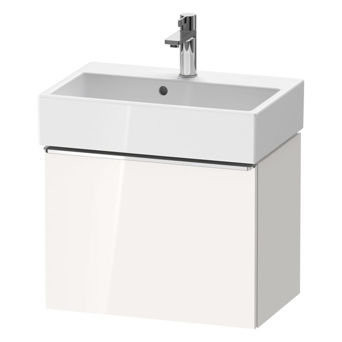 Duravit D-Neo Waschtischunterbau Compact 58,4 x 44 cm, 1 Auszug, Griff chrom