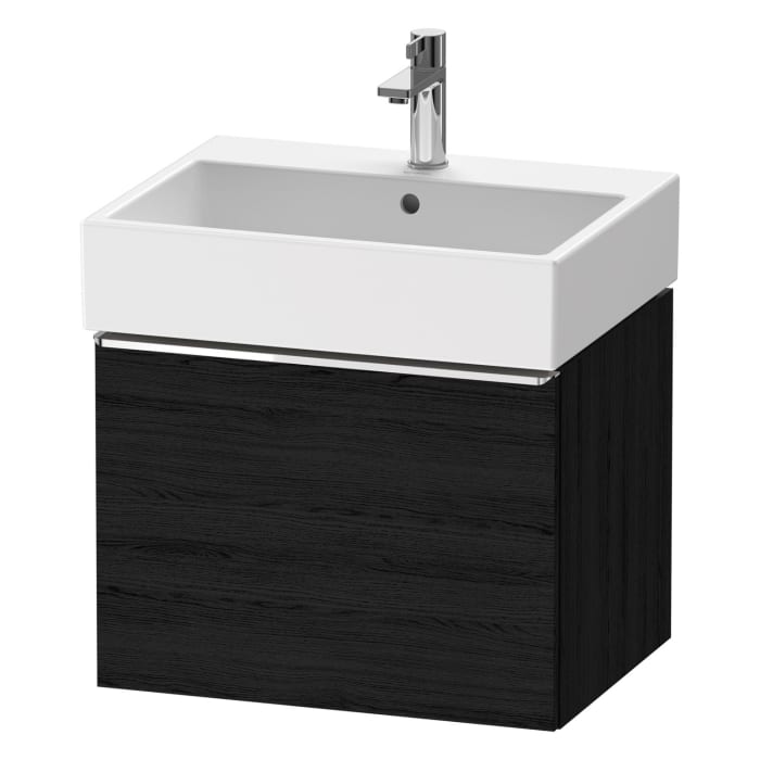 Duravit D-Neo Waschtischunterbau 58,4 x 44 cm, 1 Auszug, Griff chrom