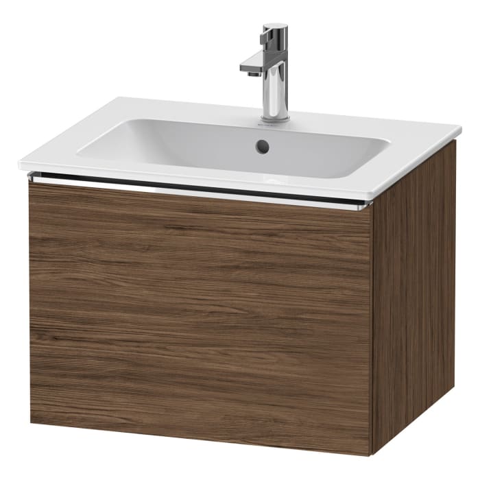 Duravit D-Neo Waschtischunterbau 61 x 44 cm, 1 Auszug, Griff chrom