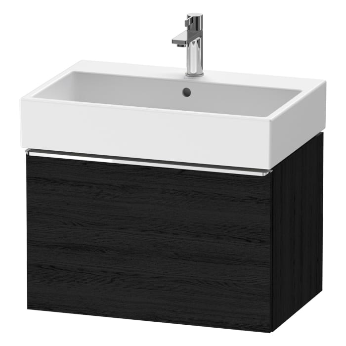 Duravit D-Neo Waschtischunterbau 68,4 x 44 cm, 1 Auszug, Griff chrom