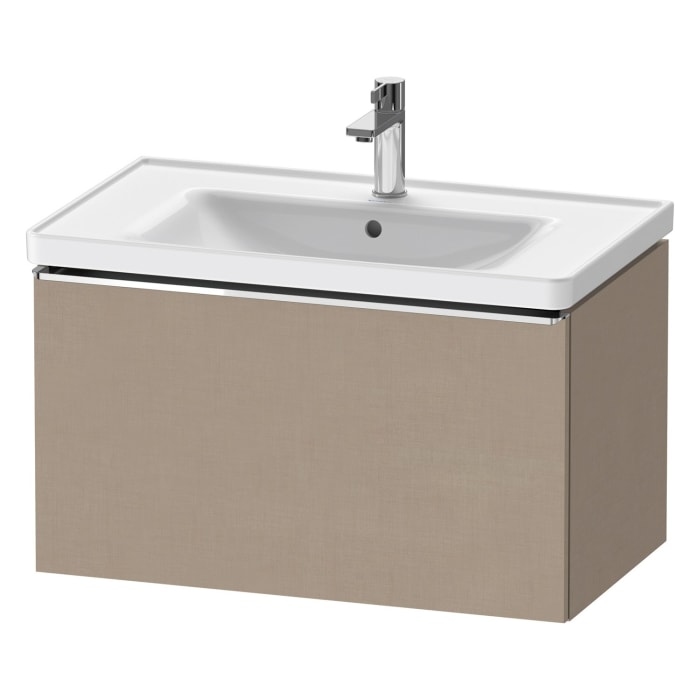 Duravit D-Neo Waschtischunterbau 78,4 x 44 cm, 1 Auszug, Griff chrom