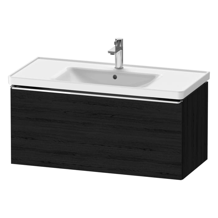 Duravit D-Neo Waschtischunterbau 98,4 x 44 cm, 1 Auszug, Griff chrom